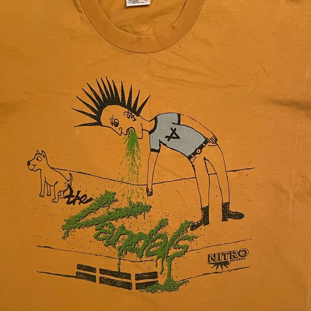 The Vandals Original Rare Vintage Tee Shirt size L